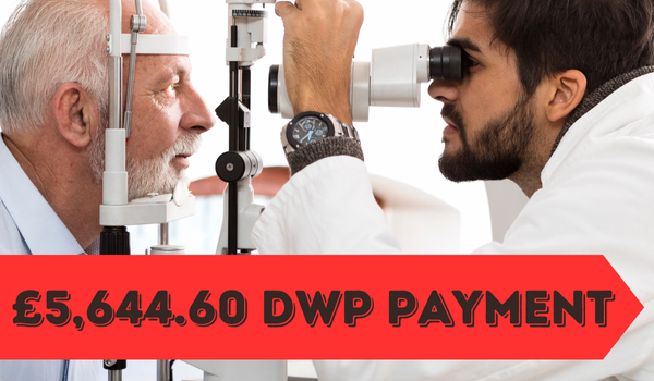 £5,644.60 DWP Payment