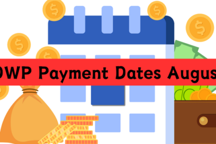 DWP Payment Dates August